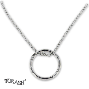 Silver necklace 701121