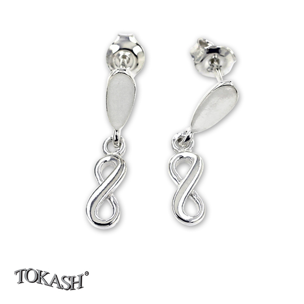 Silver Earings stones 111125