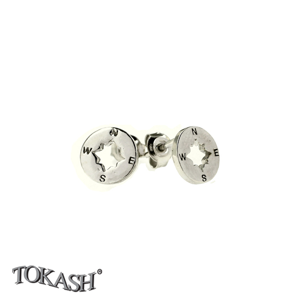 Silver Earings stones 111124