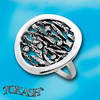 Silver ring with stone 1595881