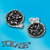 Silver Earings stones 133864