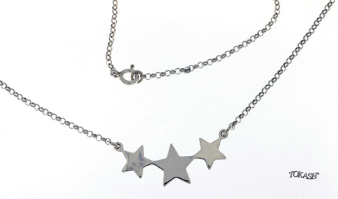 Silver necklace 701303