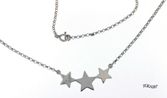 Silver necklace 701303
