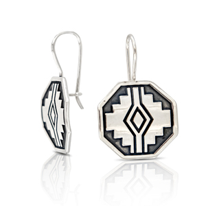 Silver earrings without stones - Silver Earings stones - 136302