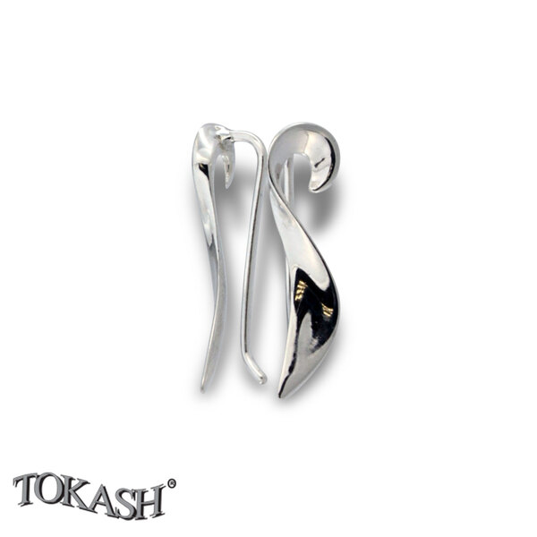 Silver Earings stones 111532