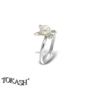 Jewellery with pearls - Rings with pearls - 1706279