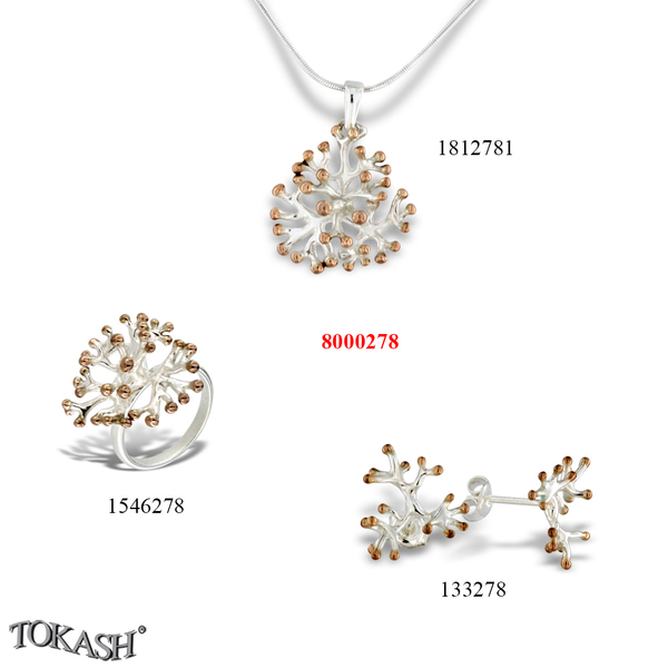 Medium silver set 8000278
