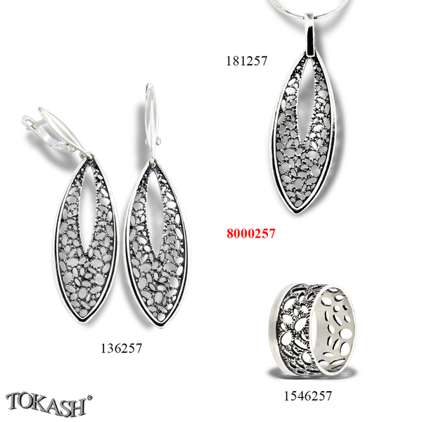 Medium silver set 8000257