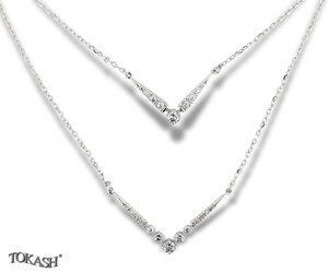 Silver necklace 701271