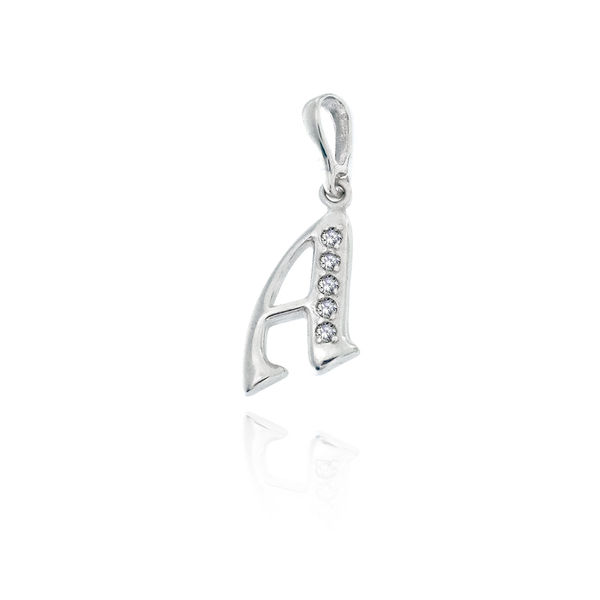 silver pendant stone 186734