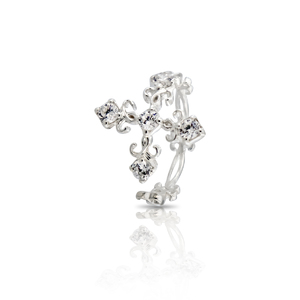 Silver rings with CZ - 1696295