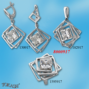 Medium silver set 8000917