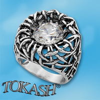 Silver ring stones 1585928