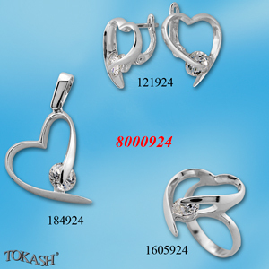 Medium silver set 8000924