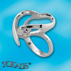 Silver rings with CZ - Silver rings with stone - 1595924