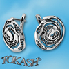 Silver Earings stones 132918