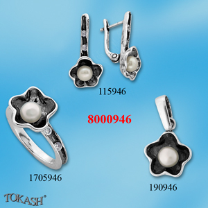 Medium silver set 8000946