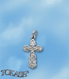 Silver pendants without CZ - silver pendants - 192522