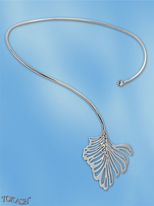 Silver necklace 700269