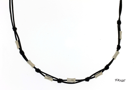 Silver necklace 701203
