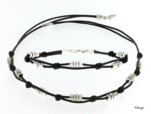 Silver sets - Large set with necklace - 8001204