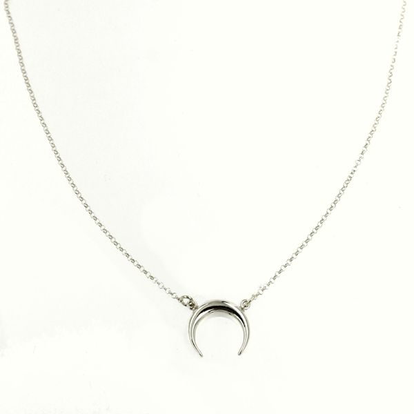 Silver necklace 701127