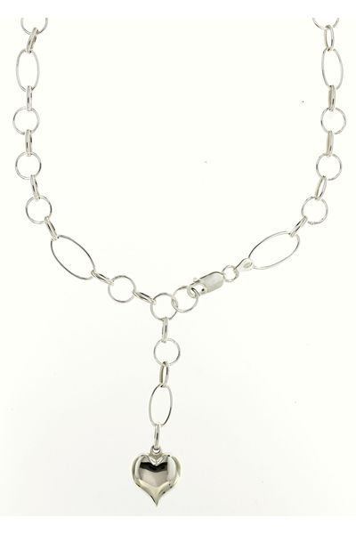 Silver necklace 708008