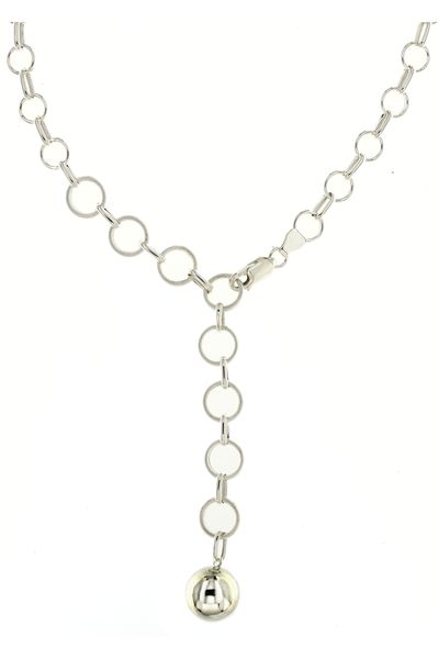 Silver necklace 708021