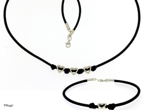 Silver sets - Large set with necklace - 8001196