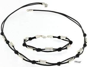 Silver sets - Large set with necklace - 8001203