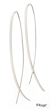Silver Earings stones 601008