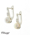 Jewellery with pearls - Earrings with pearls - 115639