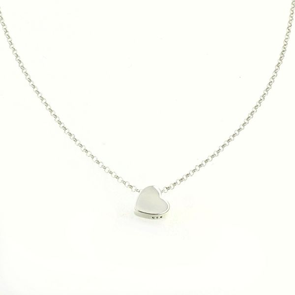 Silver necklace 701131