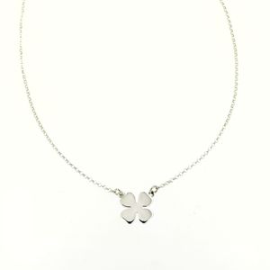 Silver necklace 701123