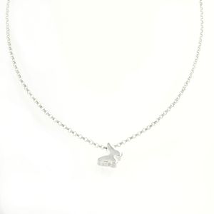 Silver necklace 701129