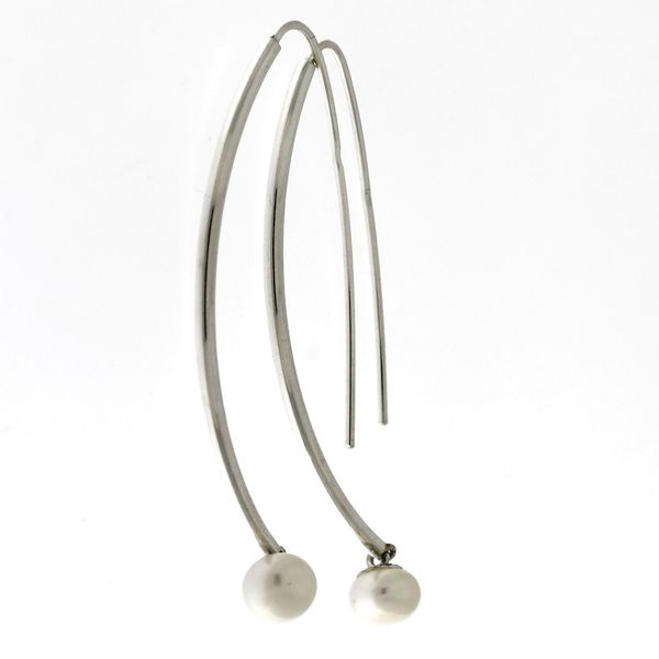 Earrings with pearls 115310