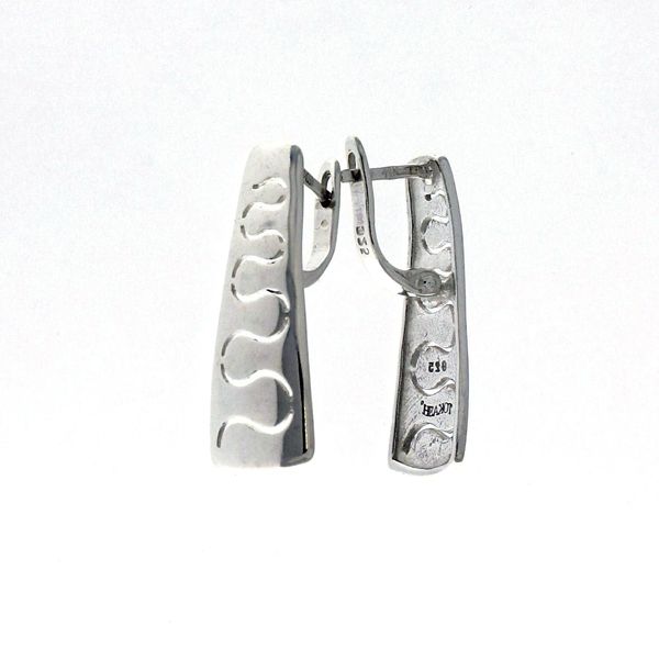 Silver Earings stones 133148