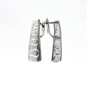 Silver Earings stones 133148
