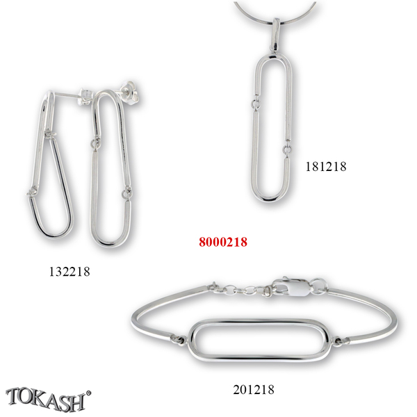 Medium silver set 8000218