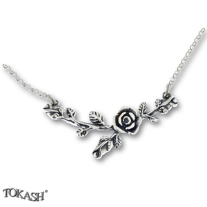 Silver necklace 701221
