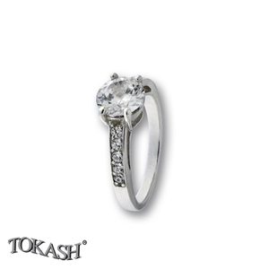 Silver rings with CZ - Silver ring stones - 1626178