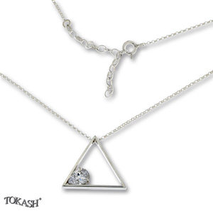 Silver necklace 701220