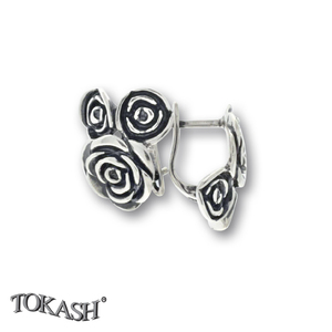Silver earrings without stones - Silver Earings stones - 136162