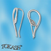 Silver earrings with CZ - Silver Earings with stones - 139342