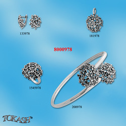 Silver sets - Medium with bracelet - 8000978