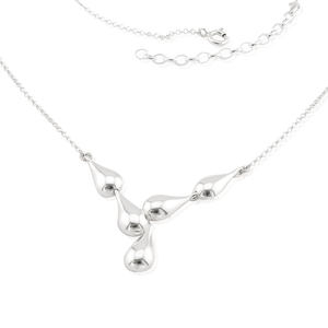 Silver necklace 701445