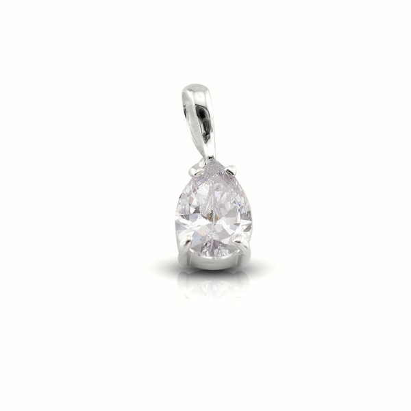 silver pendant stone 184443