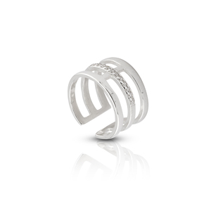 Silver rings with CZ - Silver ring stones - 1616417