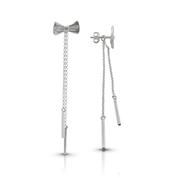 Silver Earings stones 110442