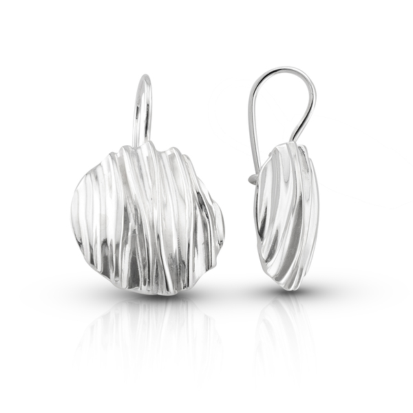 Silver Earings stone 131433